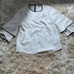 Sold on ThredUP! Calvin Klein bell sleeve top